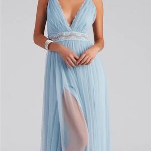 Windsor Blue Evening Gown